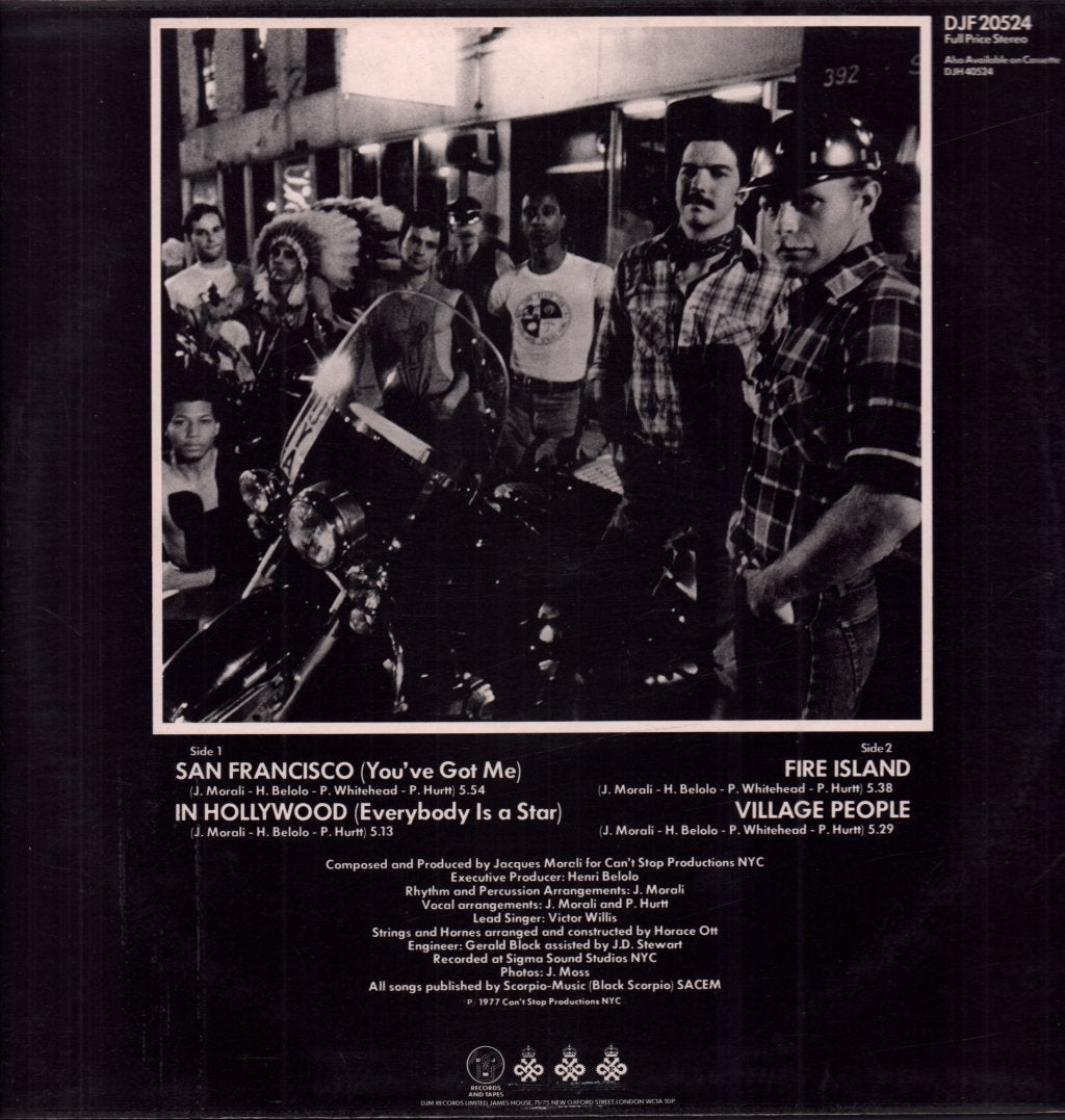 Village People - San Francisco - 12 Inch