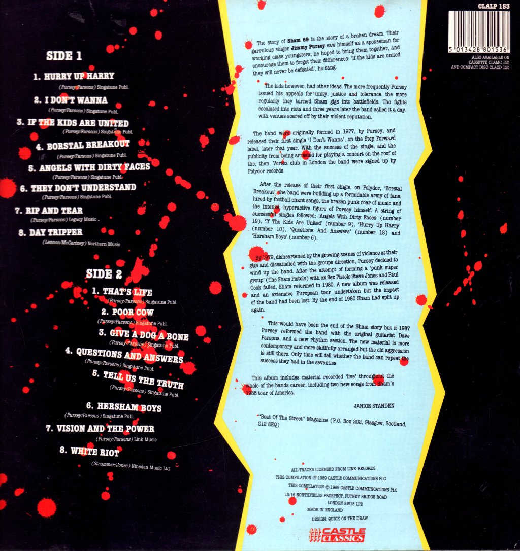 Sham 69 - Complete Sham 69 Live - Lp