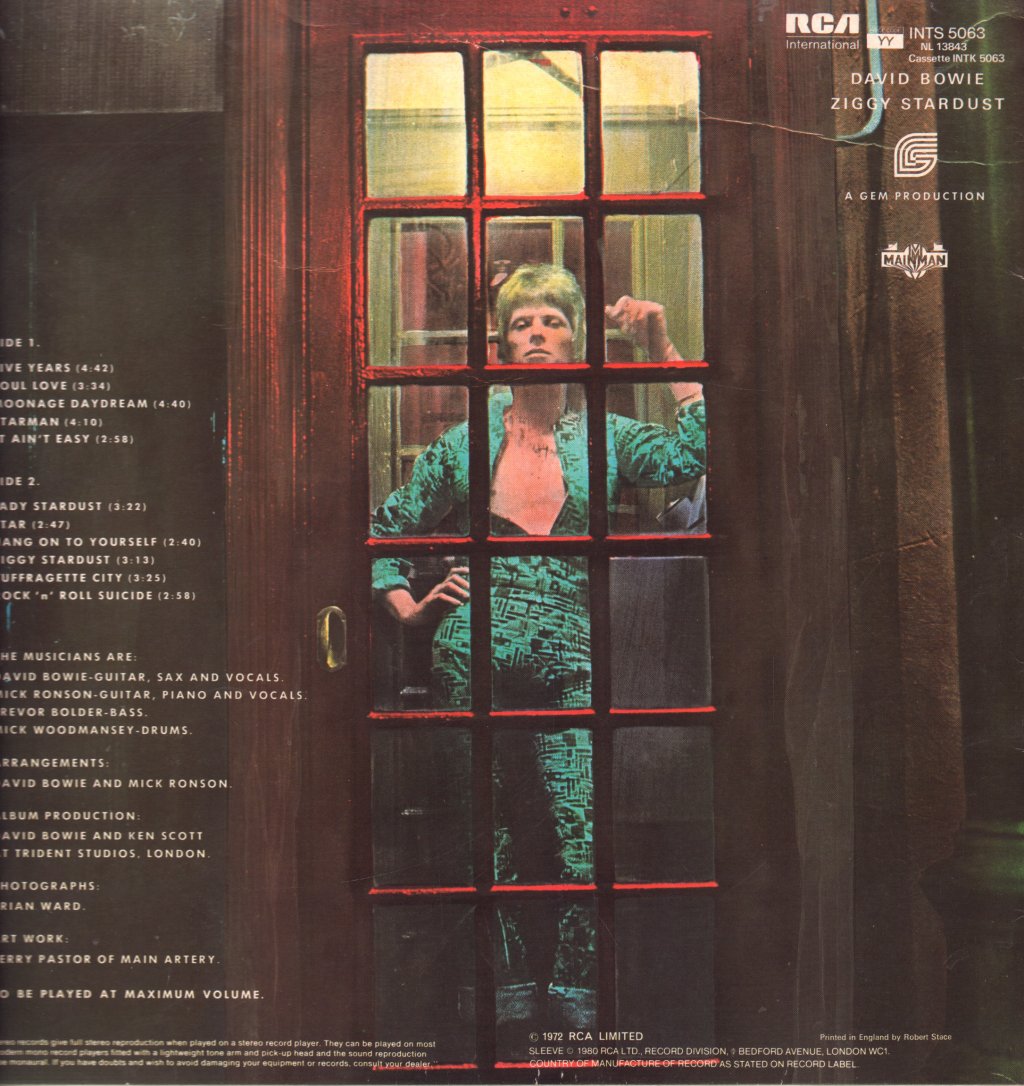 David Bowie - Ziggy Stardust - Lp