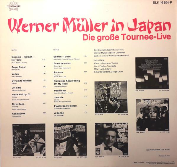 Werner Muller - In Japan Die Grosse Tournee Live - Lp