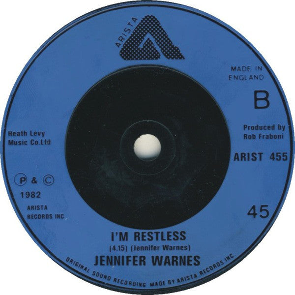 Jennifer Warnes - Could It Be Love - 7 Inch