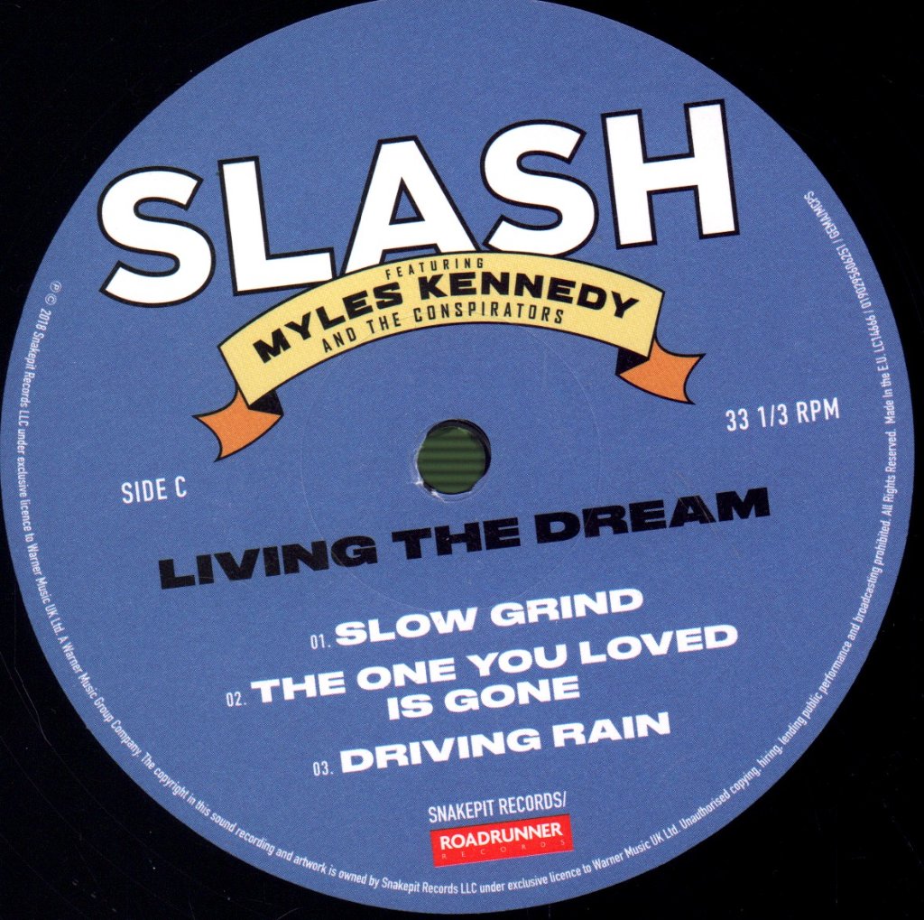 Slash Featuring Myles Kennedy And The Conspirators - Living The Dream - Double Lp