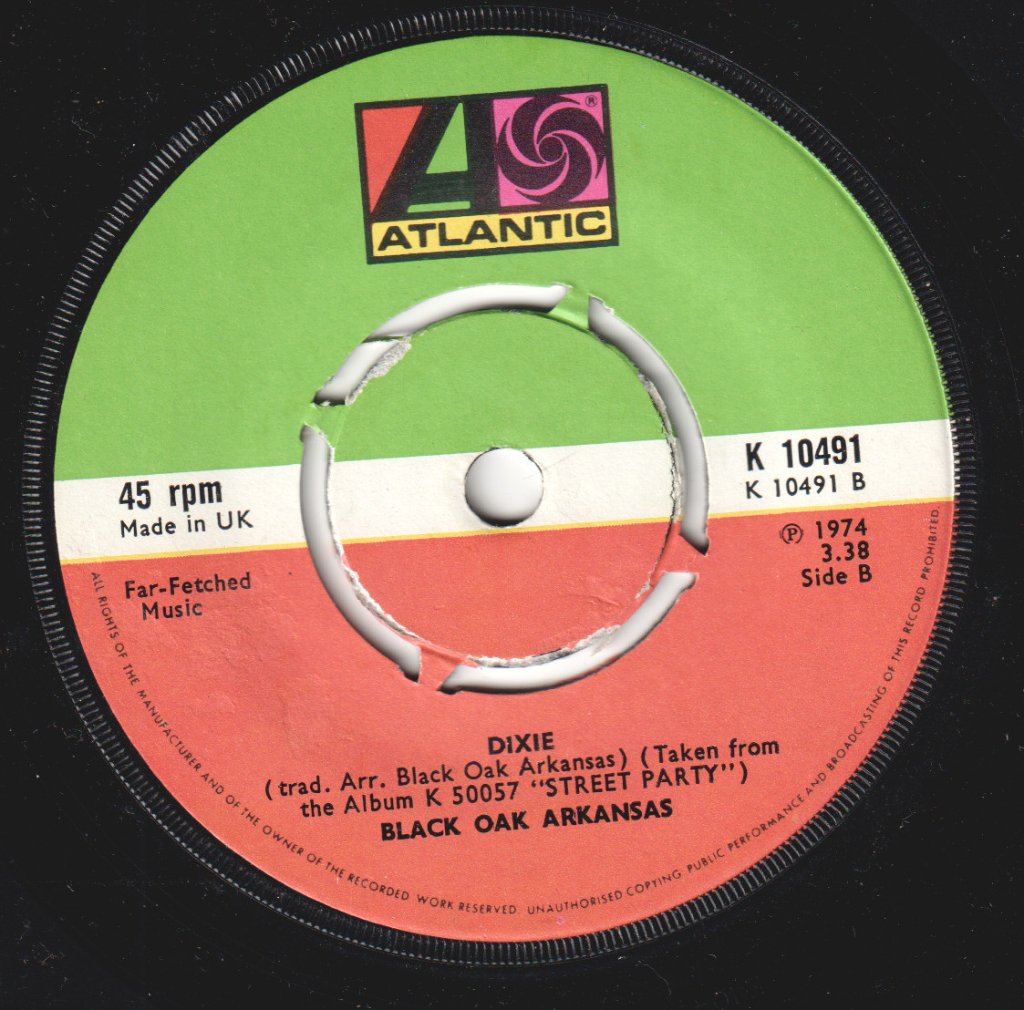 Black Oak Arkansas - Dancing In The Street - 7 Inch