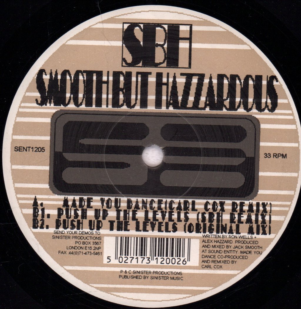 Smooth But Hazzardous - Made You Dance - 12 Inch