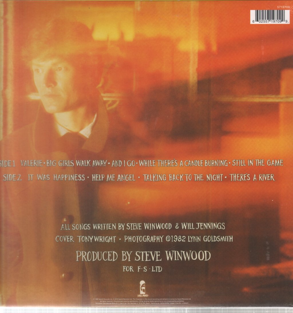 Steve Winwood - Talking Back To The Night - Lp