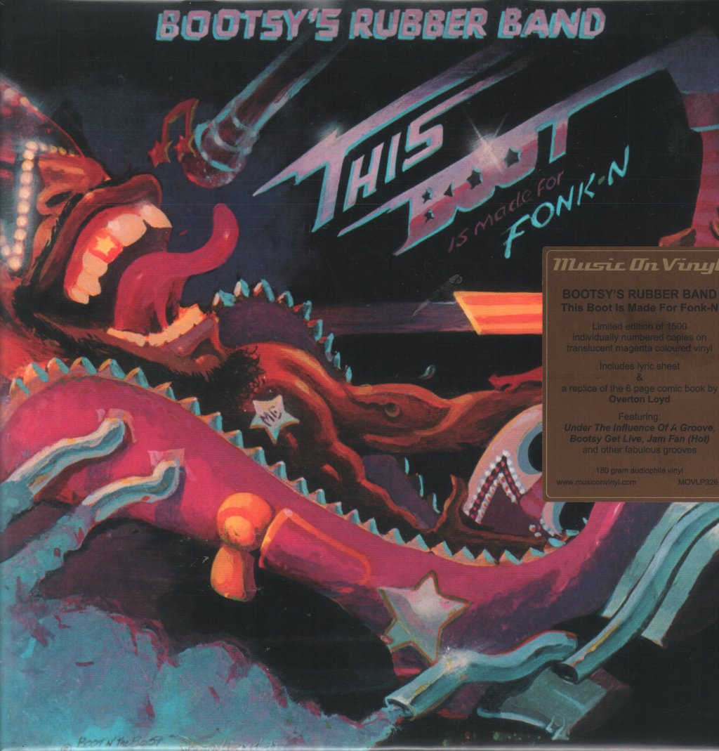 Bootsy's Rubber Band - This Boot Is Made For Fonk-N - Lp
