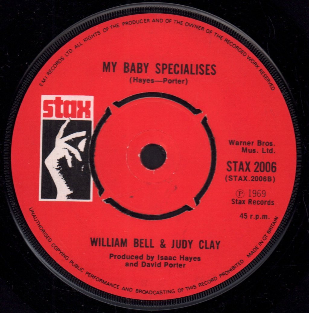 William Bell And Judy Clay - Private Number - 7 Inch