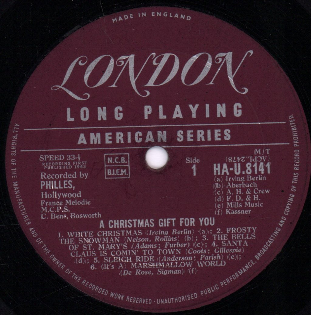 Various Artists - A Christmas Gift For You - Lp