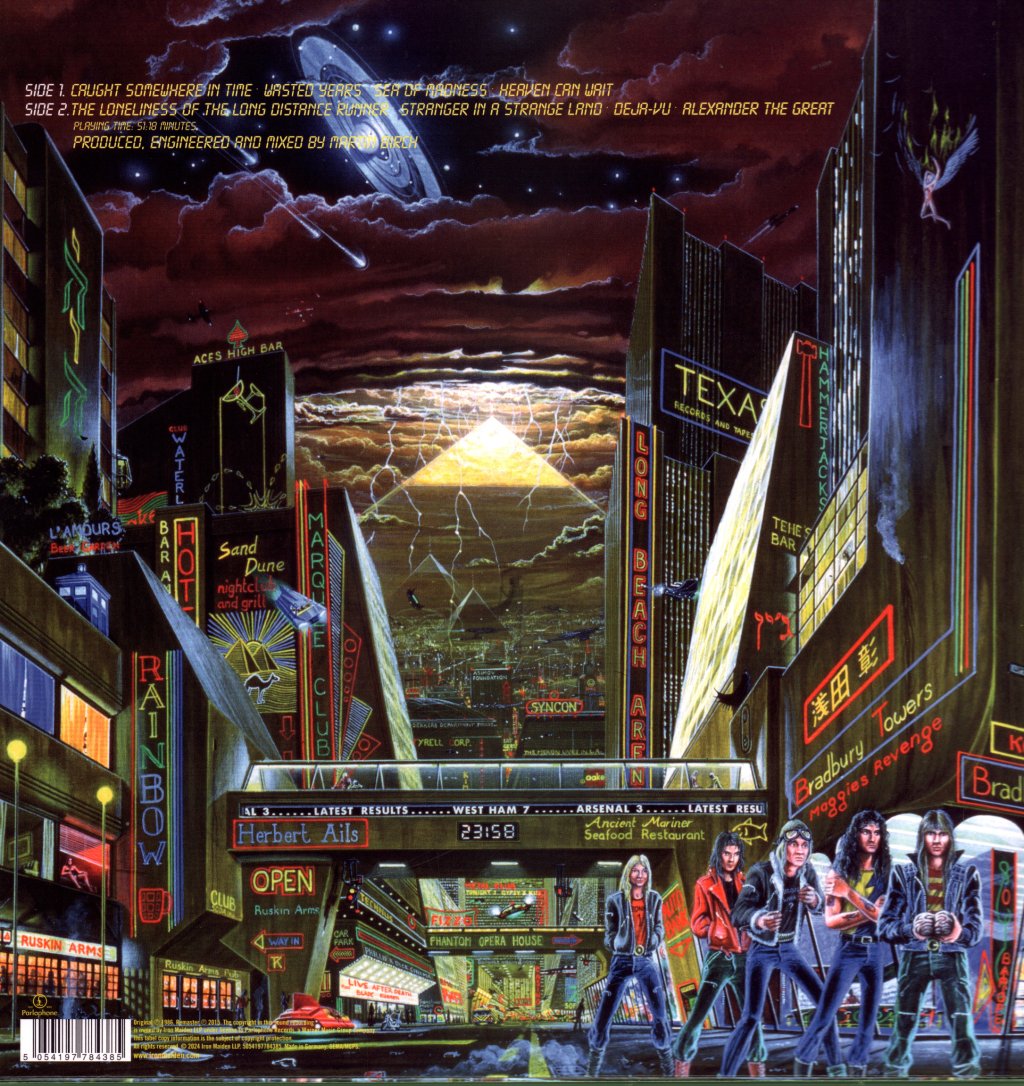 Iron Maiden - Somewhere in Time - Lp