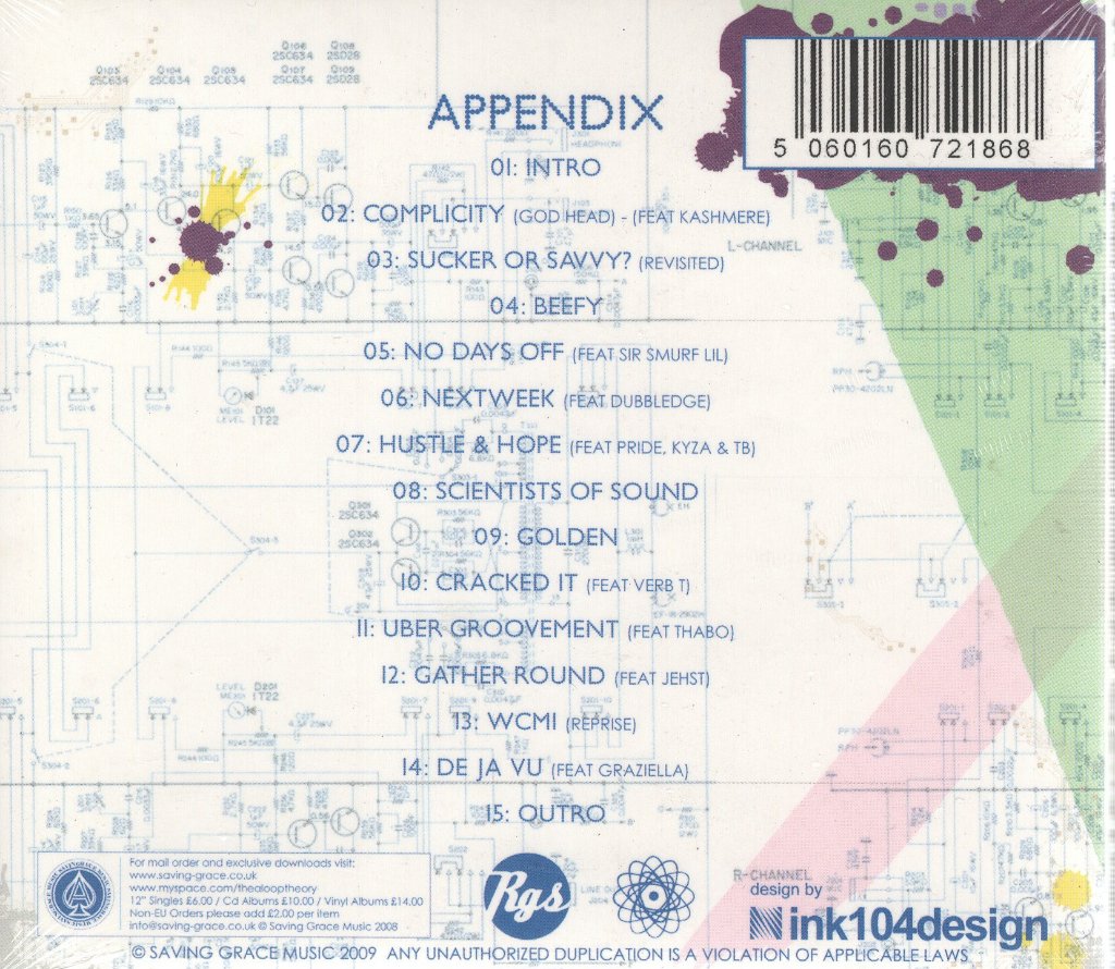 Asaviour And Dj Iq - A Loop Theory - Double Cd