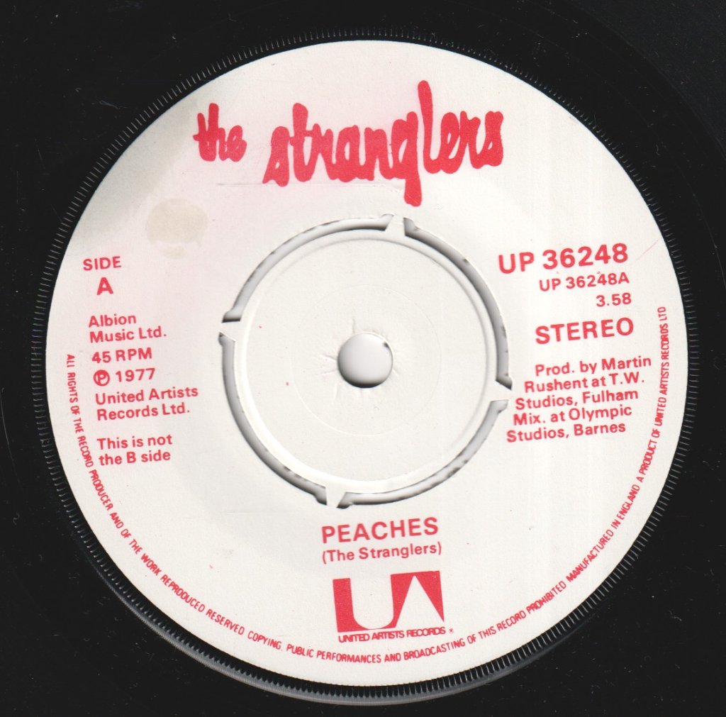 Stranglers - Peaches - 7 Inch