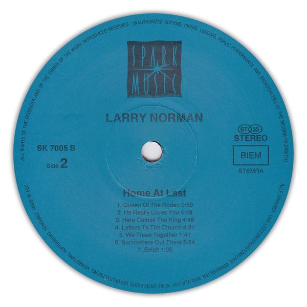 Larry Norman - Home At Last - Lp