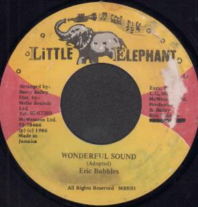 Eric Bubbles - Wonderful Sound - 7 Inch