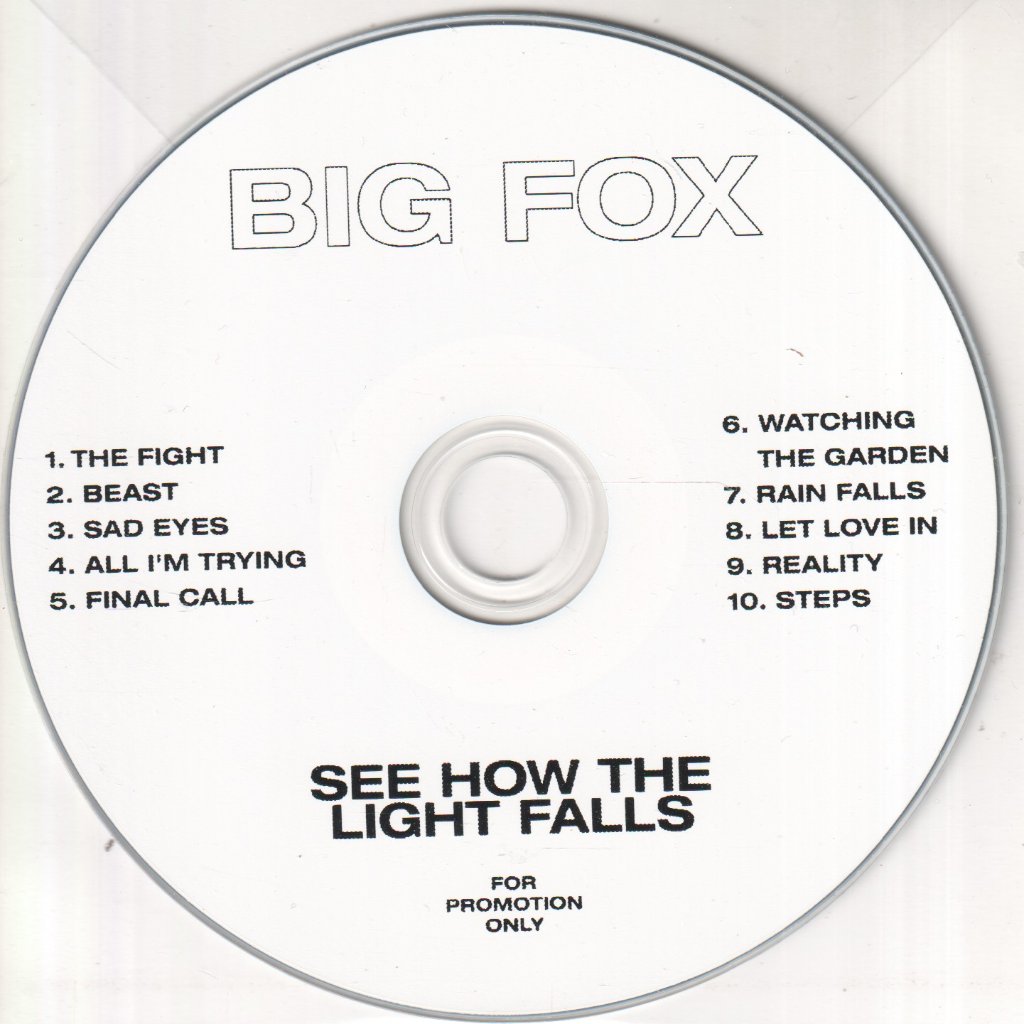 Big Fox - See How The Light Falls - Cdr