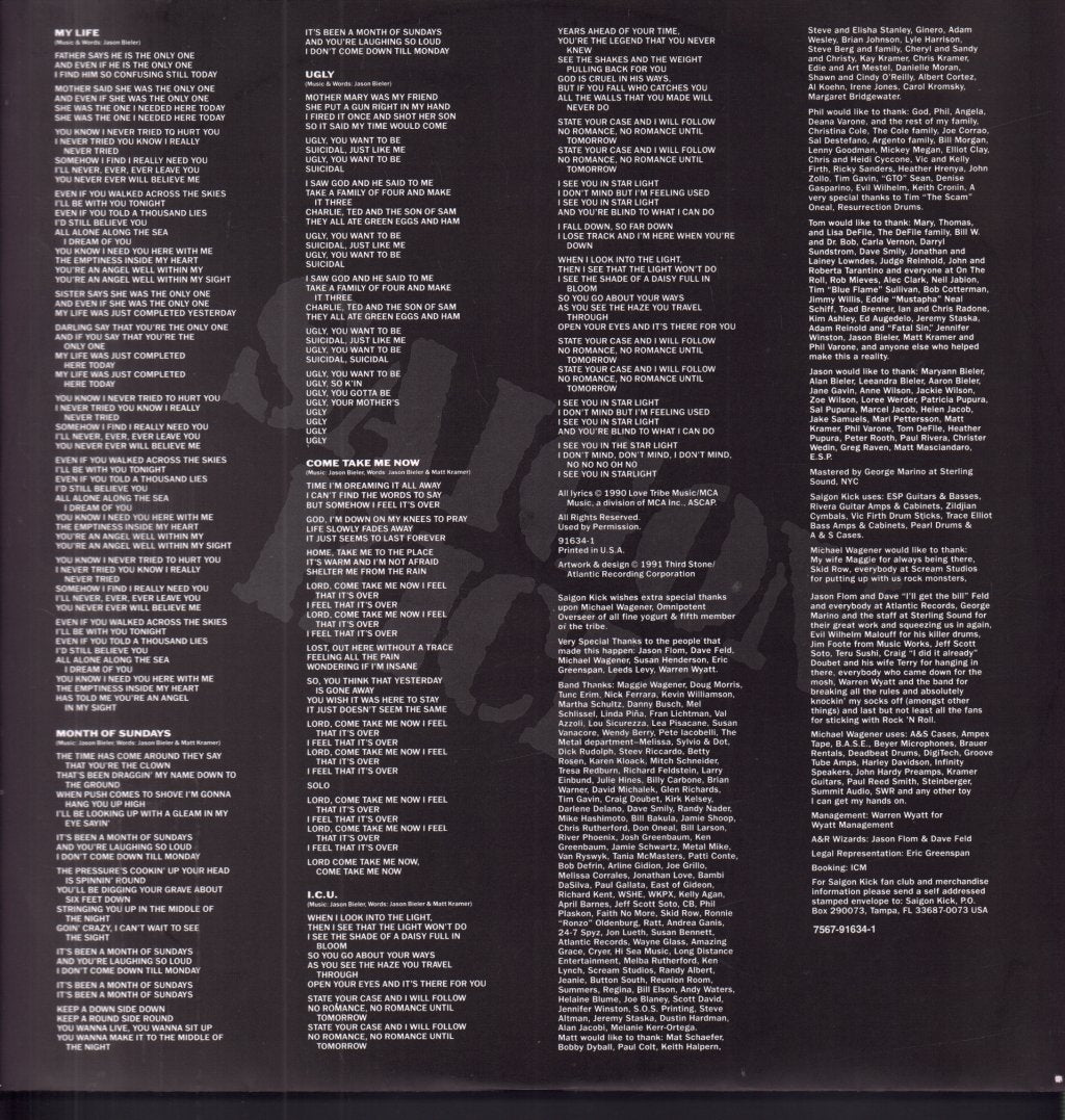 Saigon Kick - Saigon Kick - Lp