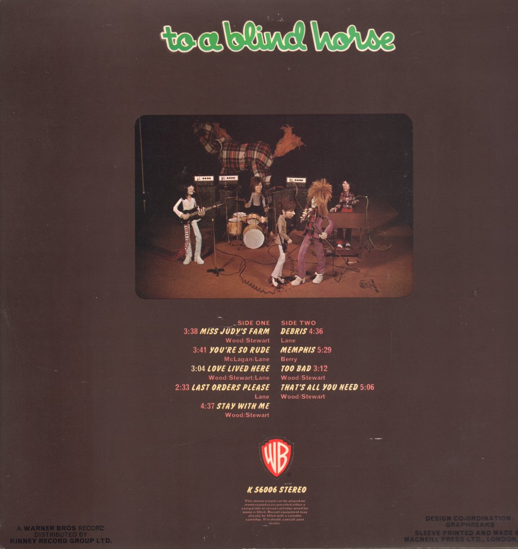 Faces - A Nod's As Good As A Wink - Lp