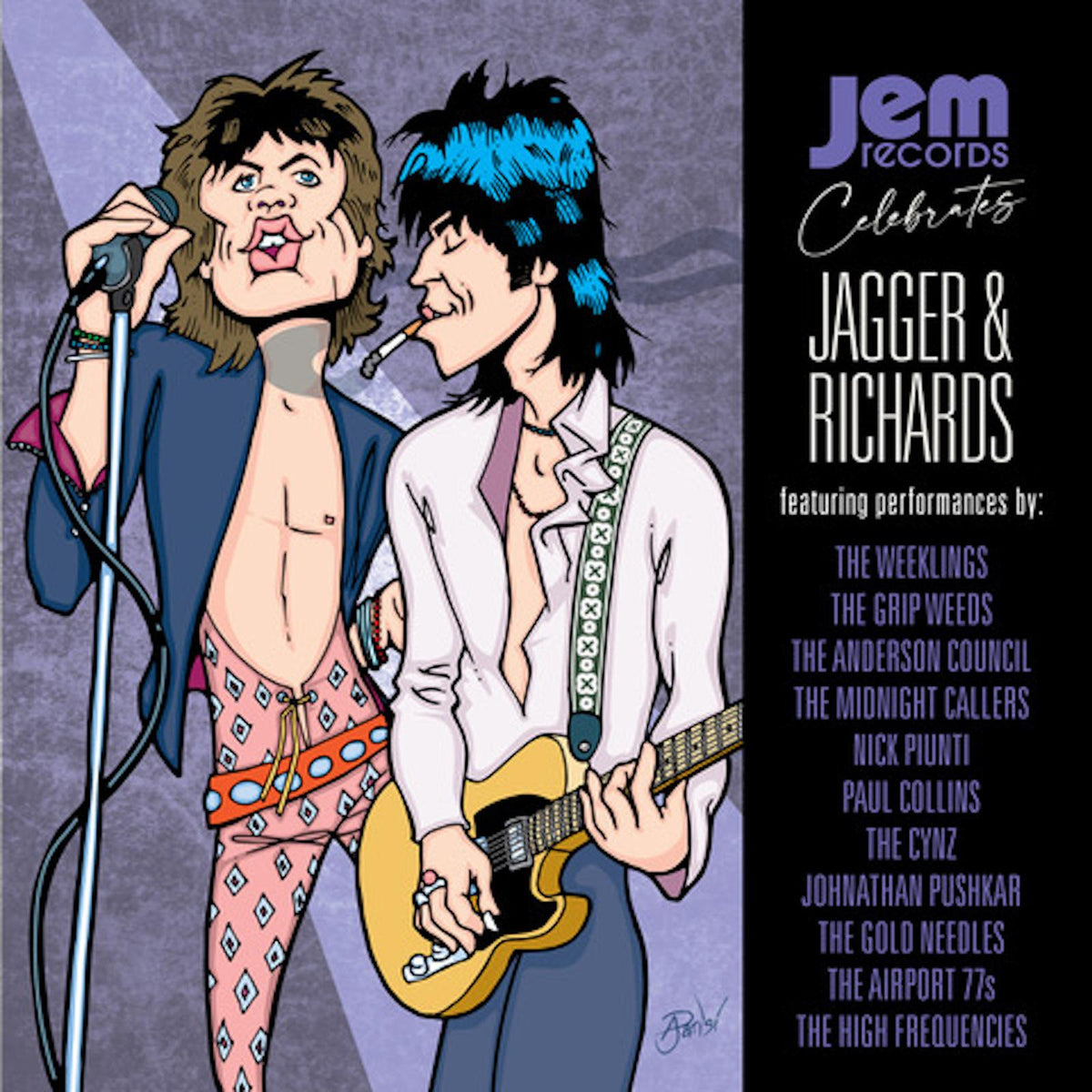 Various Artists - Jem Records Celebrates Jagger & Richards - Lp