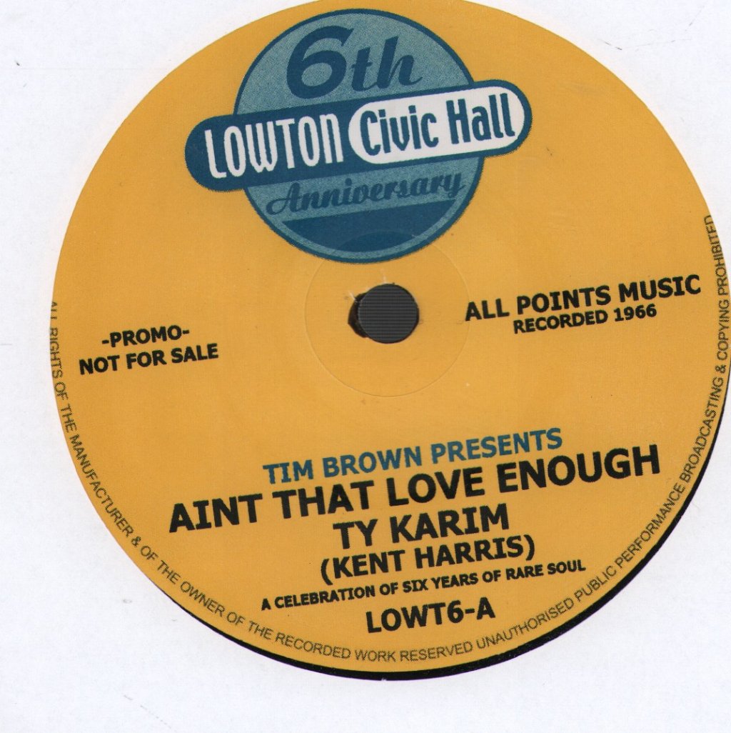 Ty Karim - Ain't That Love Enough - 7 Inch
