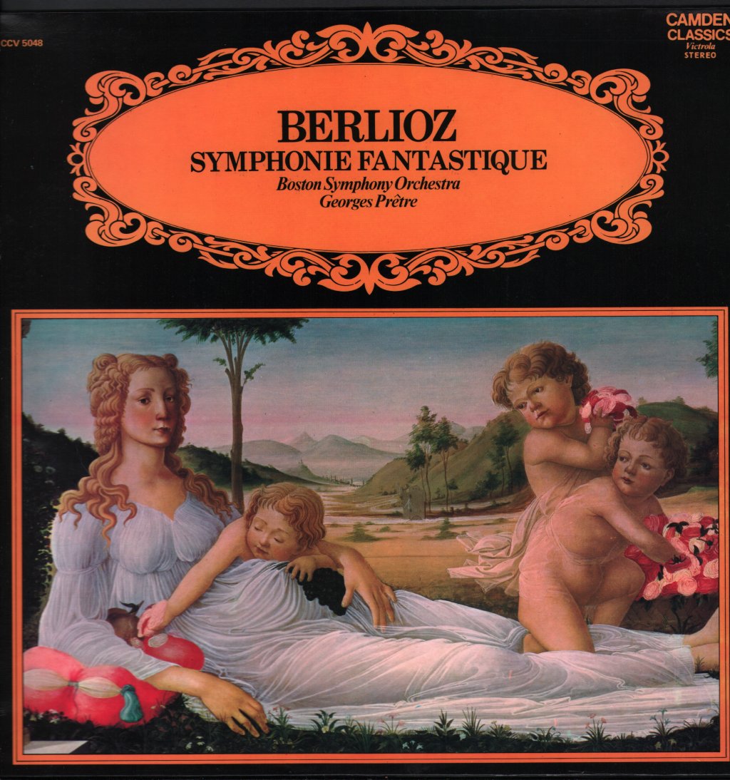 Georges Pretre / Boston Symphony Orchestra - Berlioz Symphony Fantastique - Lp