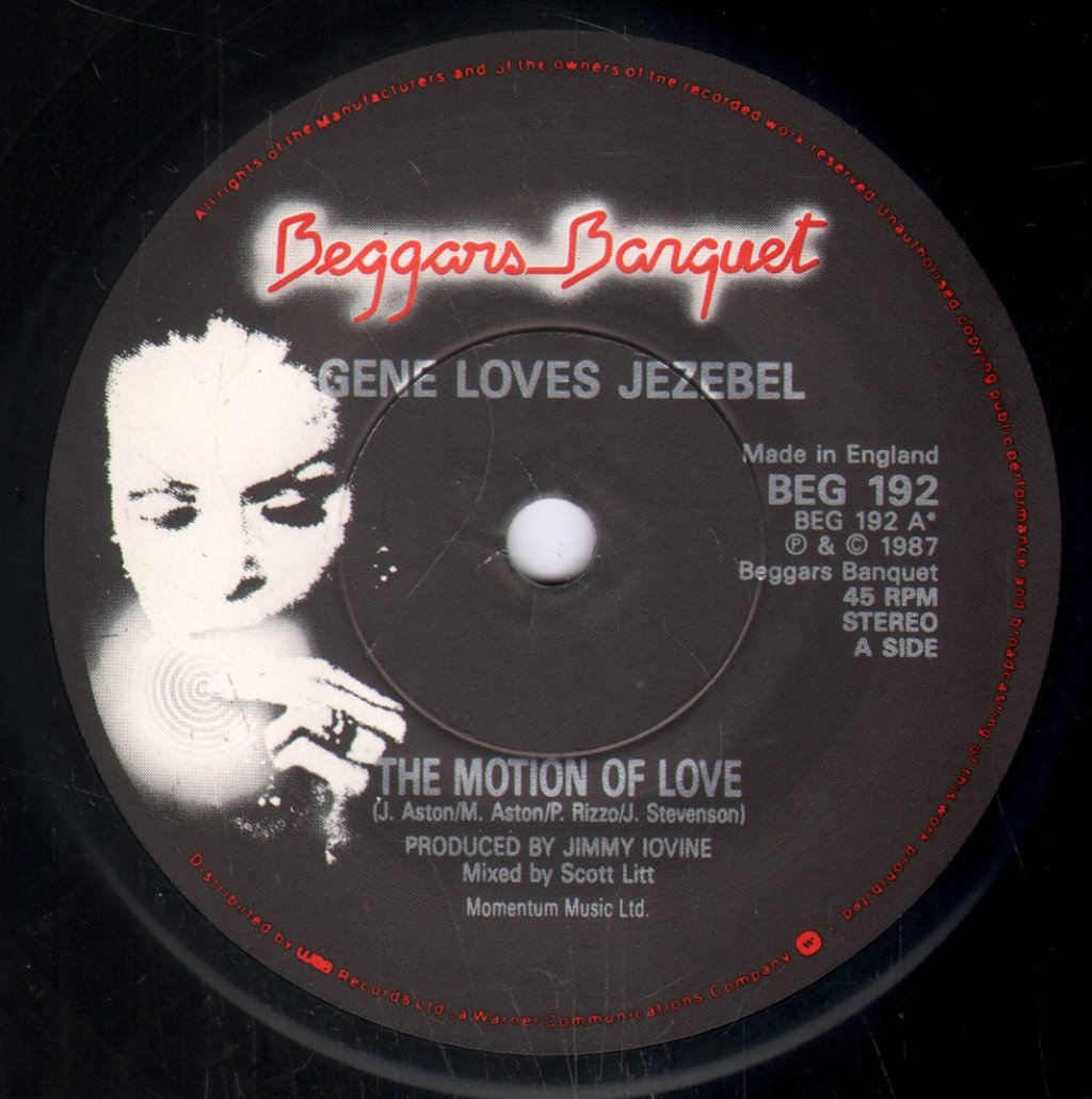 Gene Loves Jezebel - Motion Of Love - Double 7 Inch