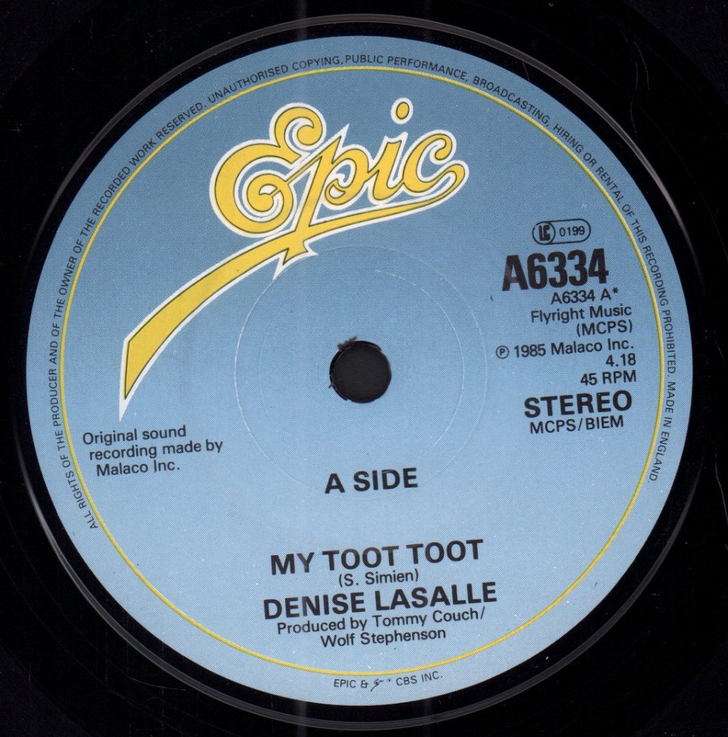 Denise Lasalle - My Toot Toot - 7 Inch