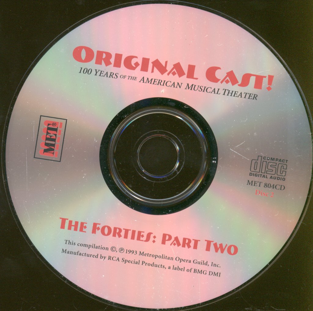 Various Artists - Original Cast The Forties Part 2 - Double Cd