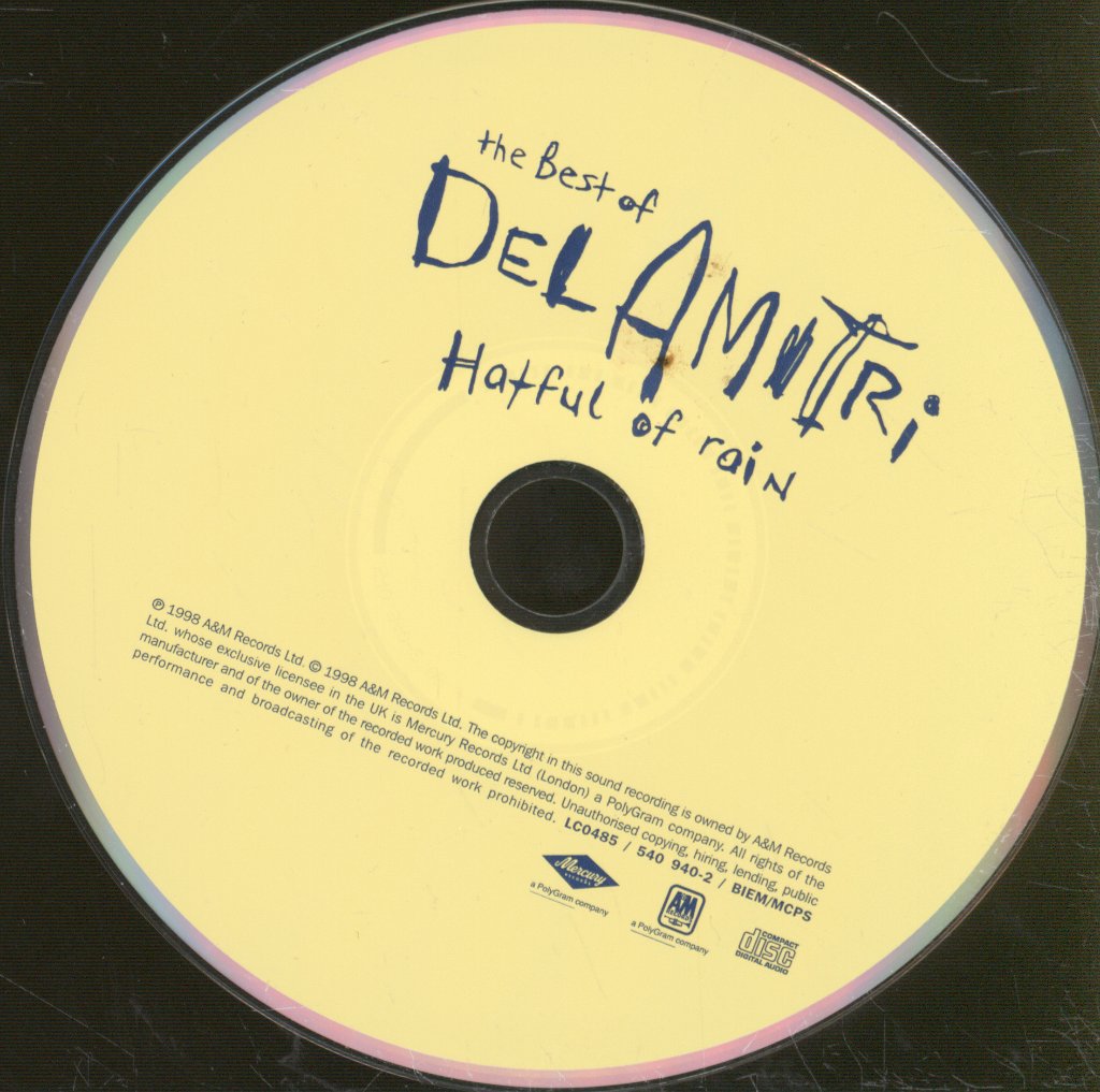 Del Amitri - Best Of Del Amitri. Hatful Of Rain - Cd