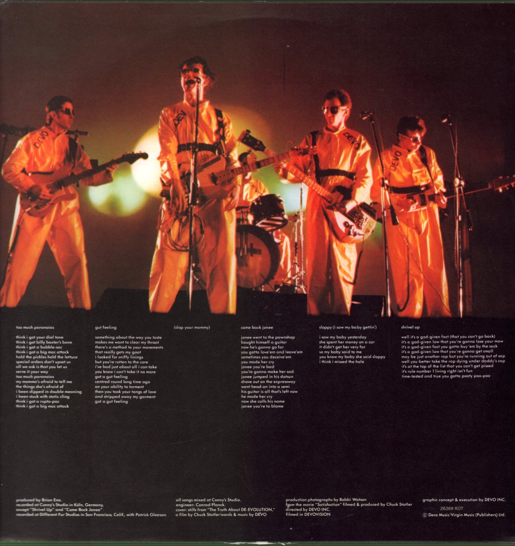 Devo - Q: Are We Not Men? A: We Are Devo! - Lp