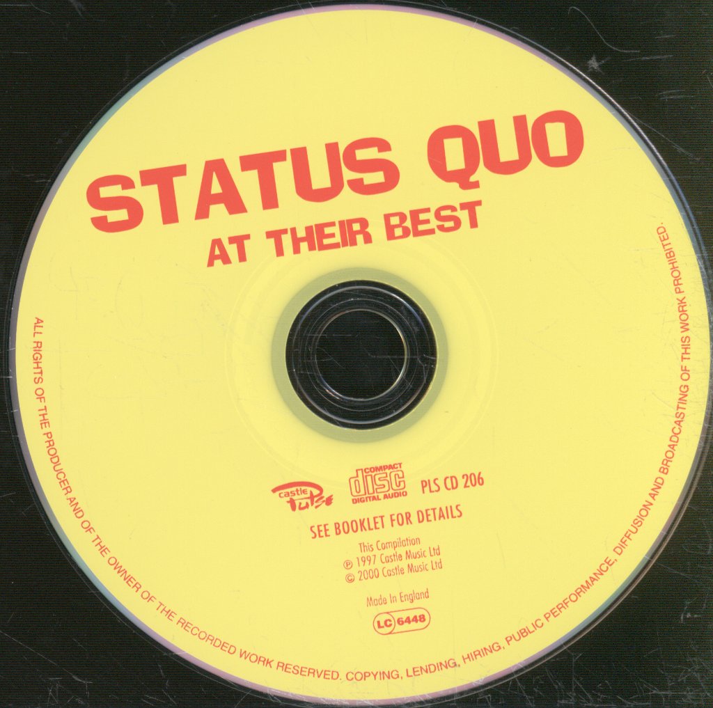 Status Quo - At Their Best - Cd