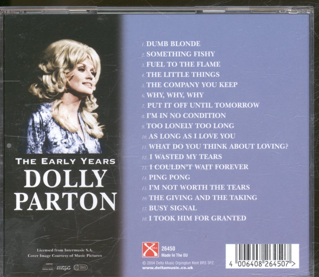 Dolly Parton - Early Years - Cd