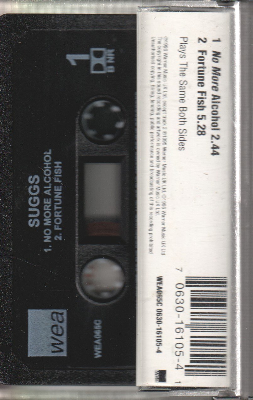 Suggs - No More Alcohol - Cassette