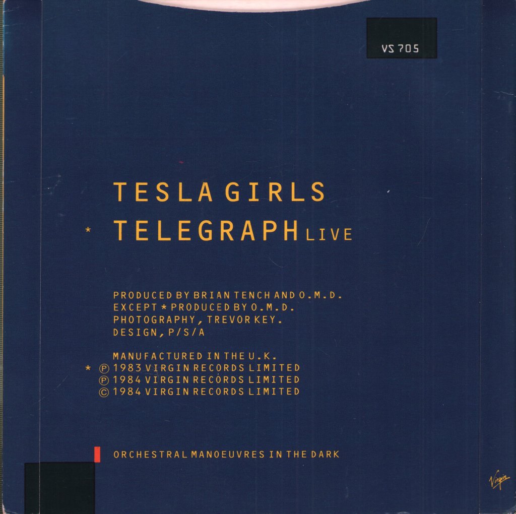 OMD - Tesla Girls - 7 Inch