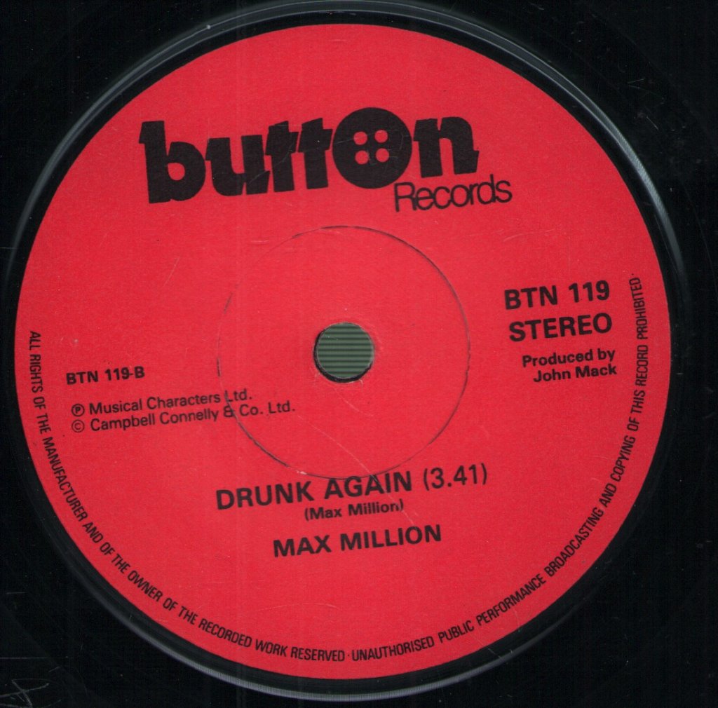 Max Million - Walk My Way - 7 Inch