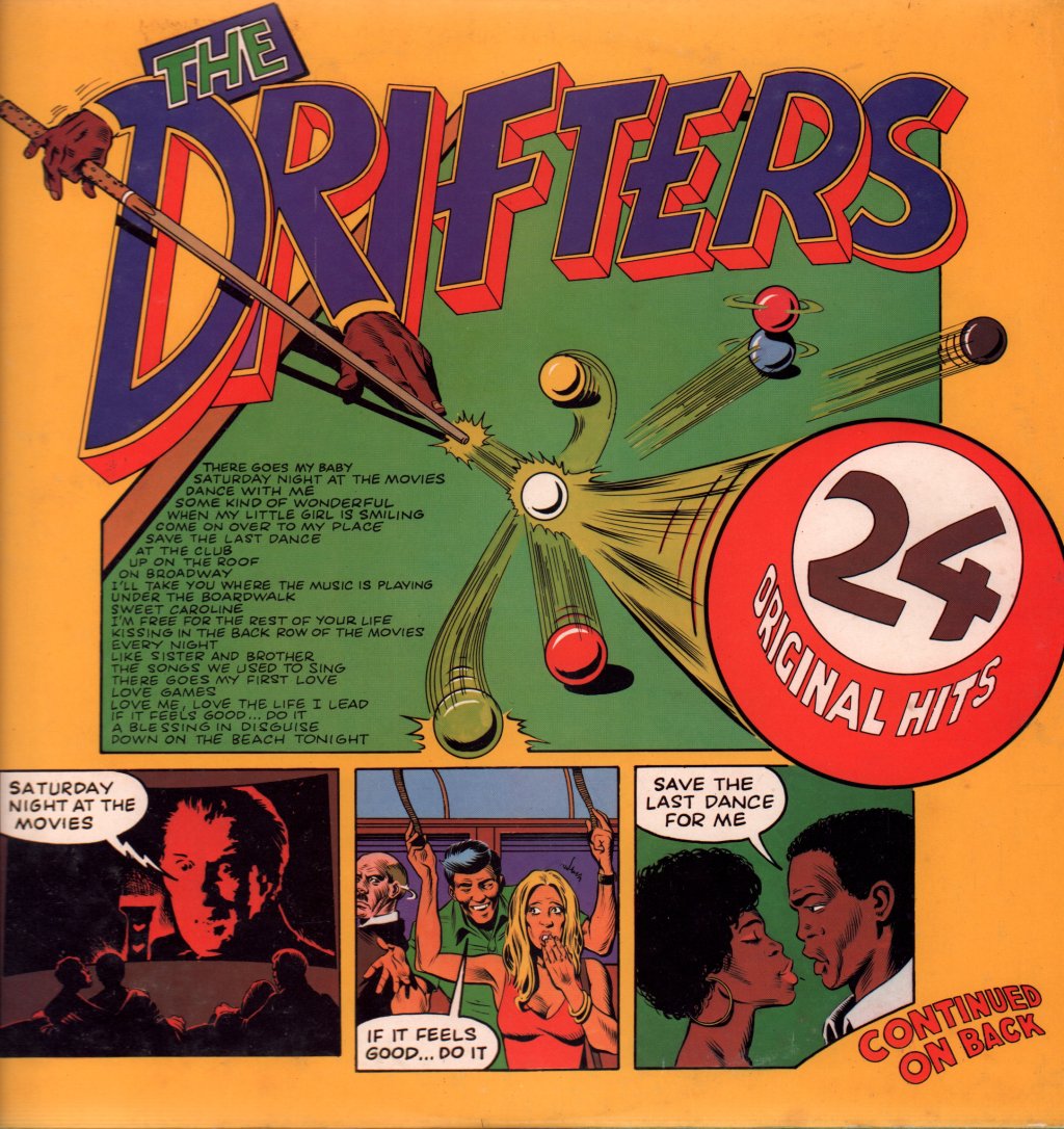 Drifters - 24 Original Hits - Double Lp