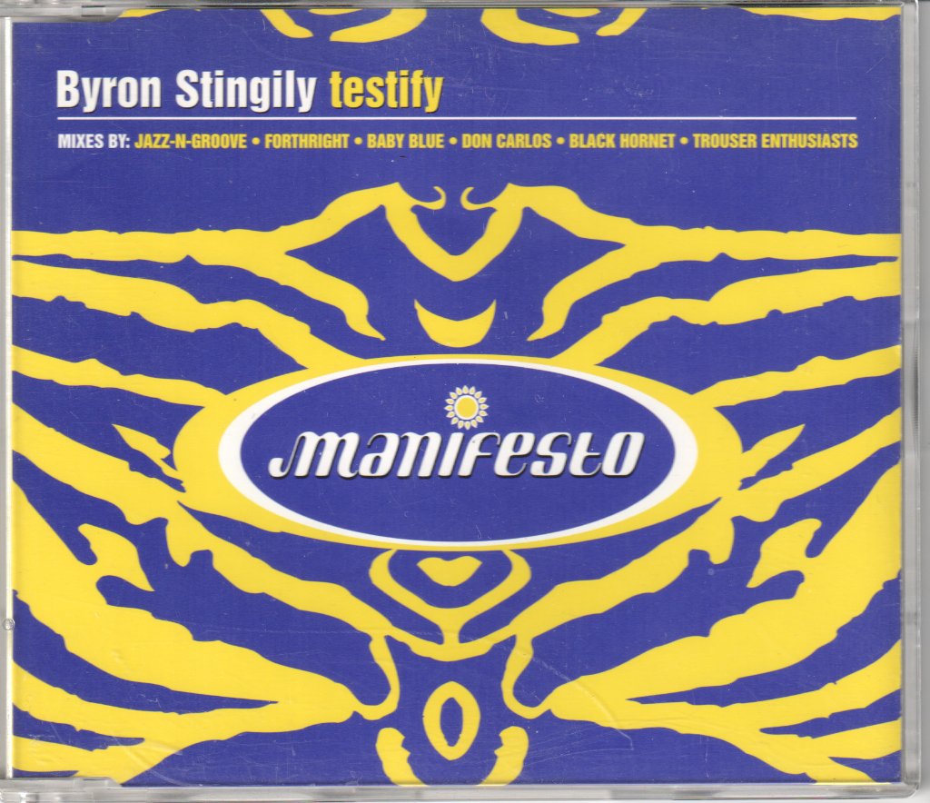 Byron Stingily - Testify - Cd