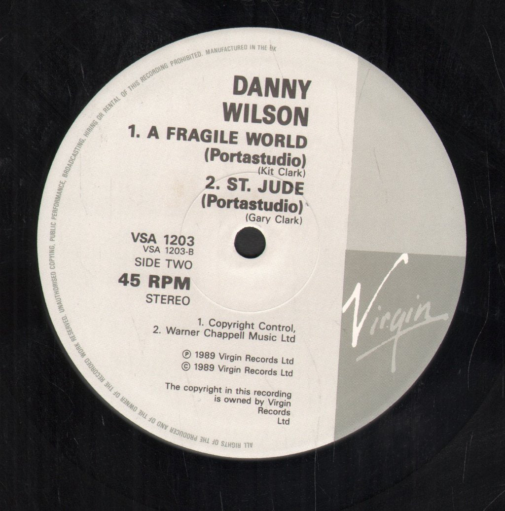 Danny Wilson - Never Gonna Be The Same - 10 Inch