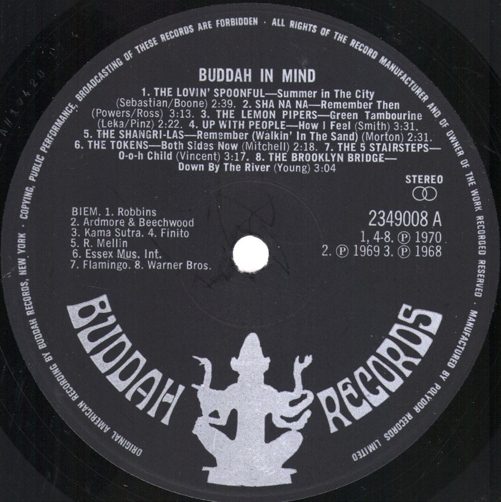 Various Artists - Buddah In Mind - Lp