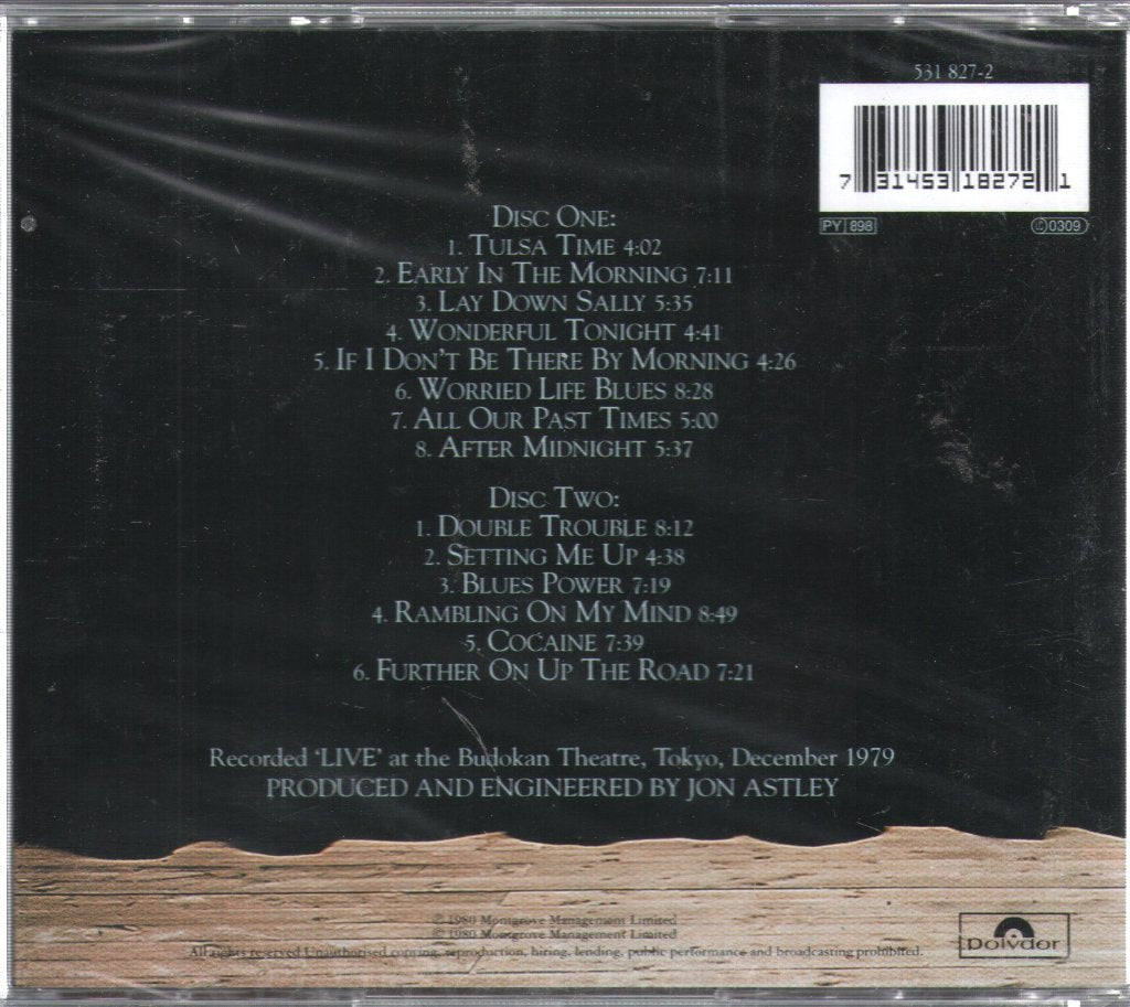 Eric Clapton - Just One Night - Double Cd