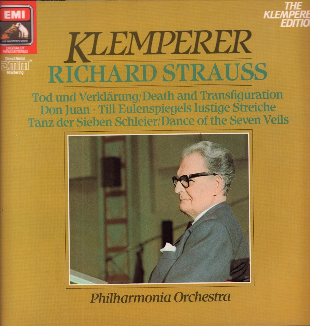 Philharmonia Orchestra - strauss Tod Und Verklarung - Lp