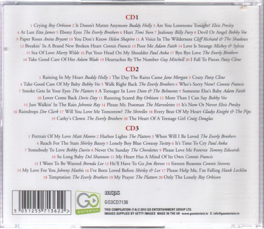 Various Artists - Heartbreakers - Triple Cd