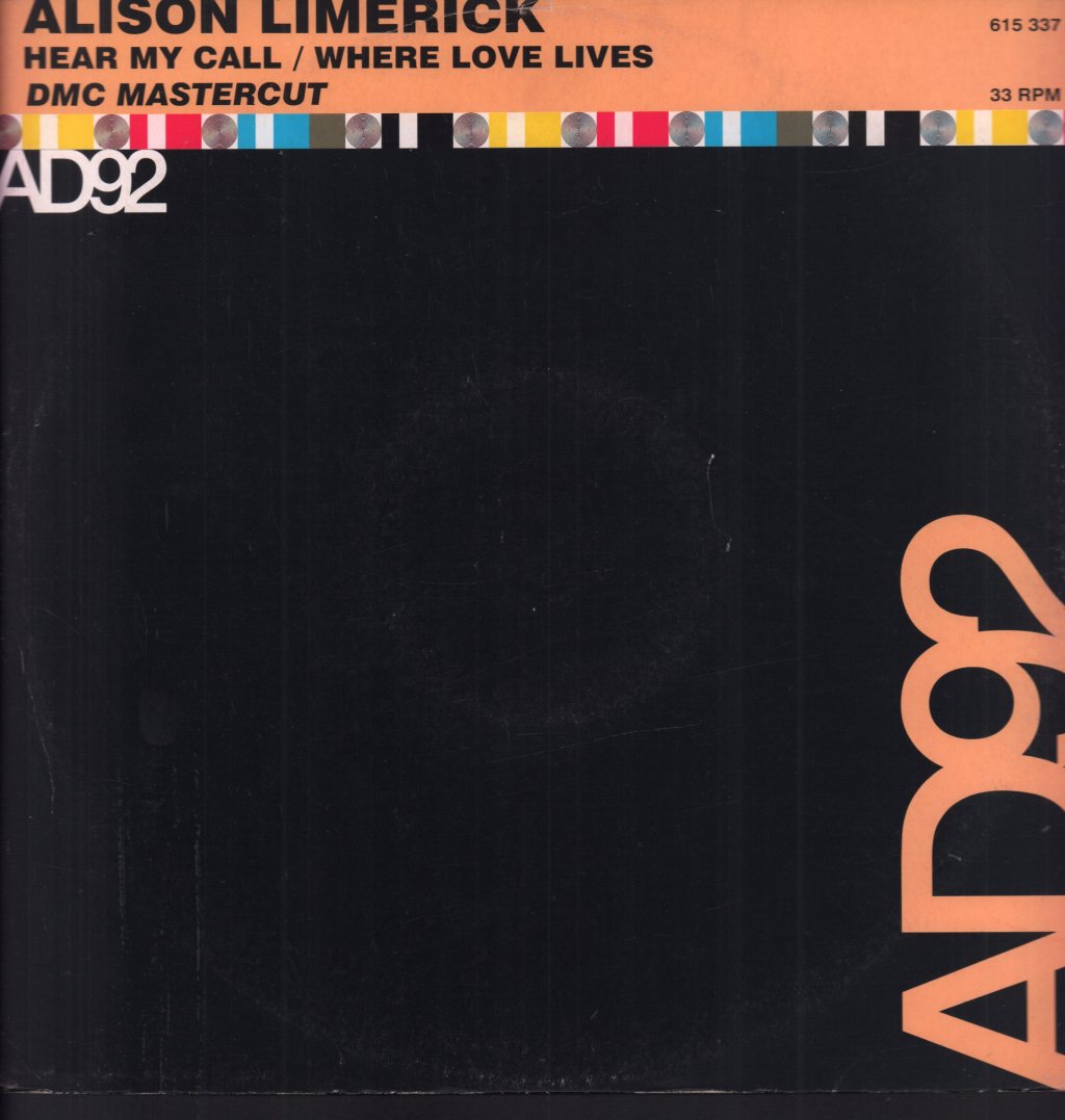 Alison Limerick - Hear My Call - 12 Inch