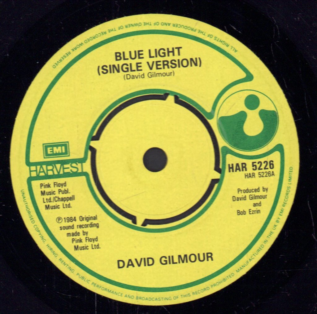 David Gilmour - Bluelight - 7 Inch