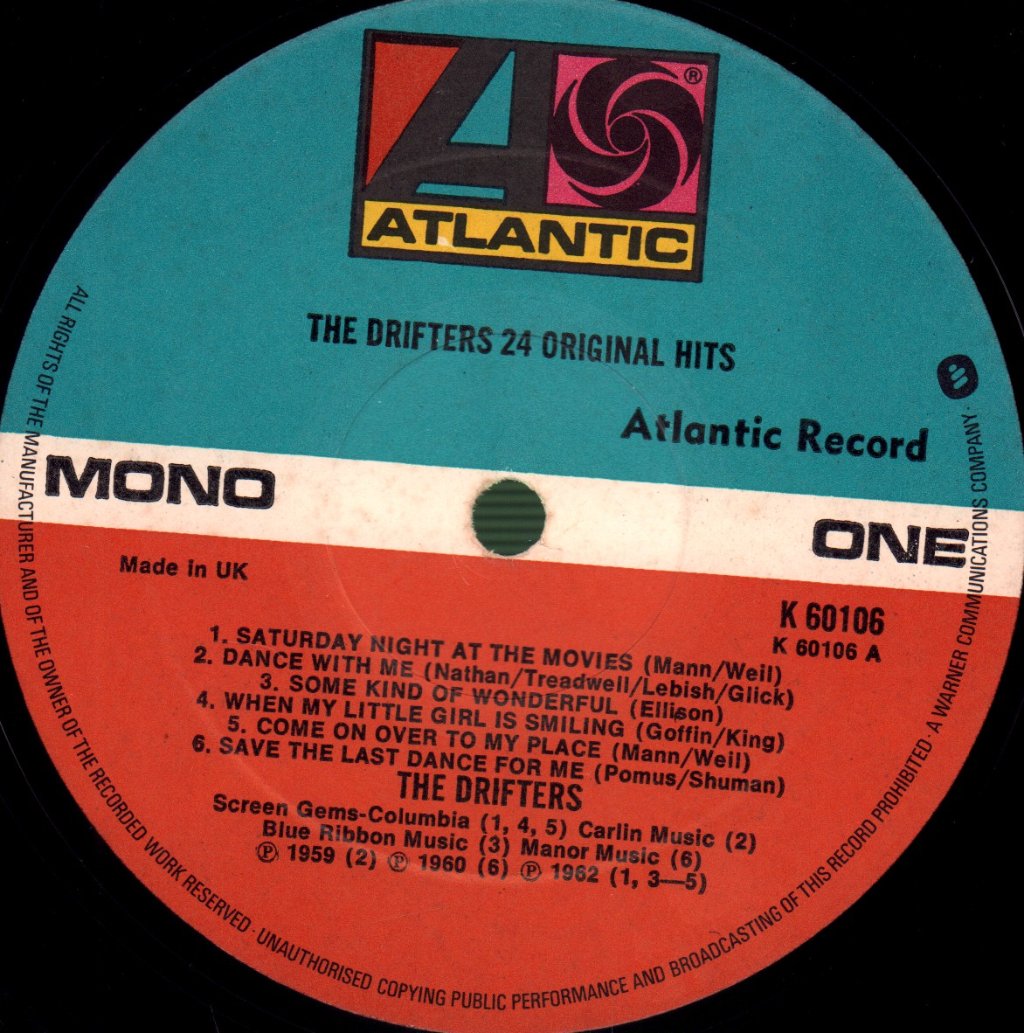 Drifters - 24 Original Hits - Double Lp