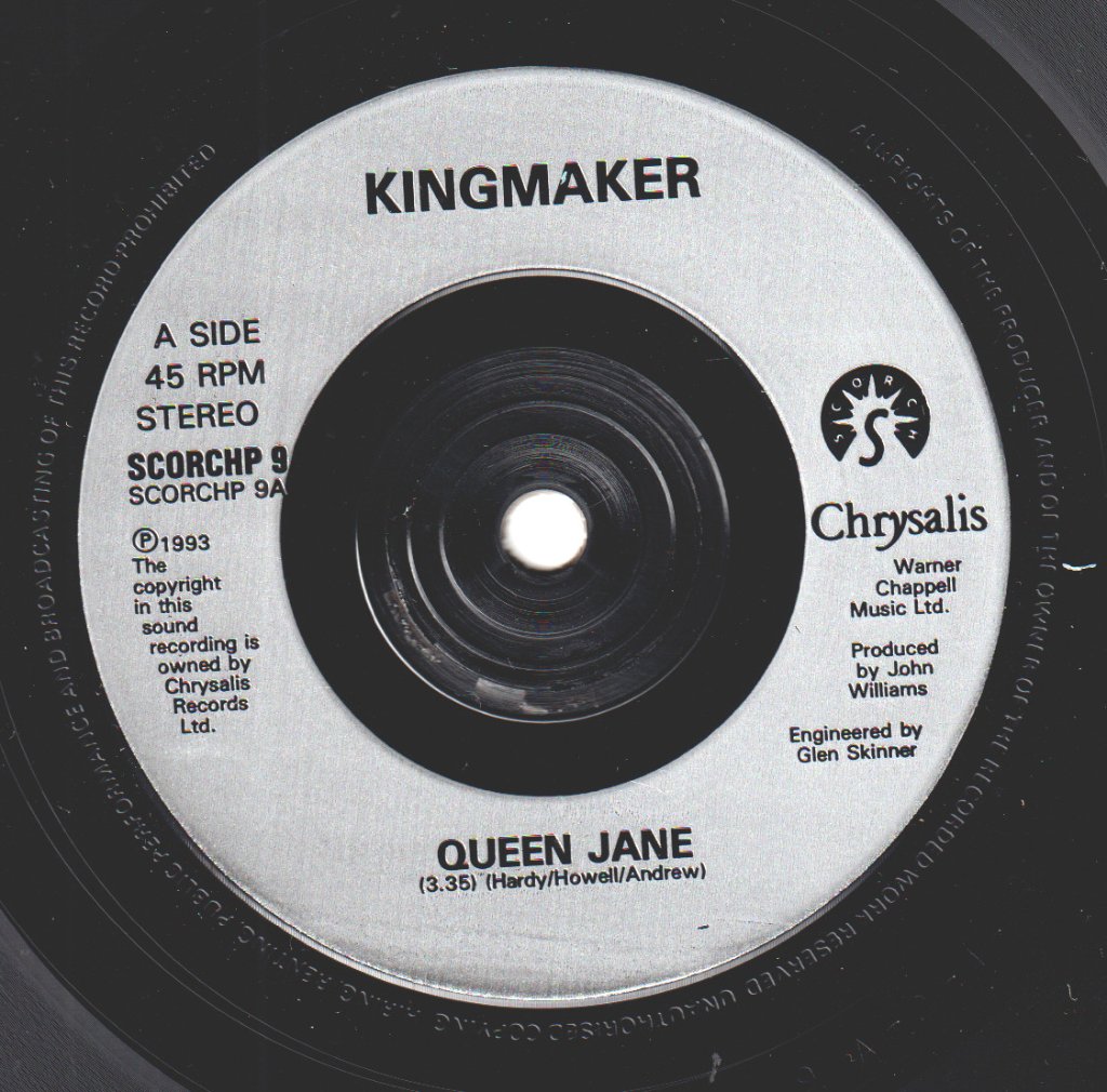 Kingmaker - Queen Jane - 7 Inch