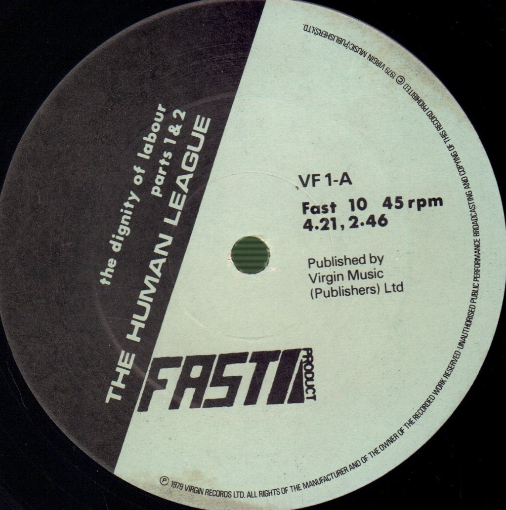 Human League - Dignity Of Labour  Pts.1-4 - 12 Inch