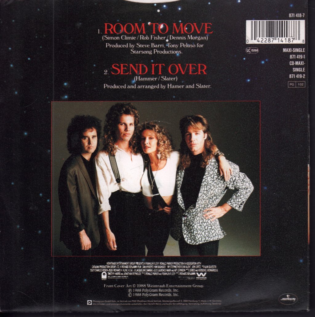 Animotion - Room To Move - 7 Inch