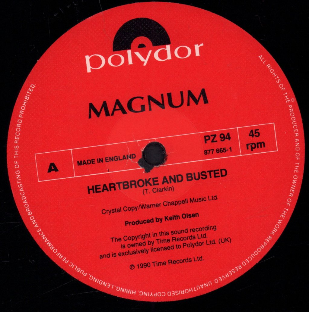 Magnum (Metal Group) - Heartbroke And Busted - 12 Inch