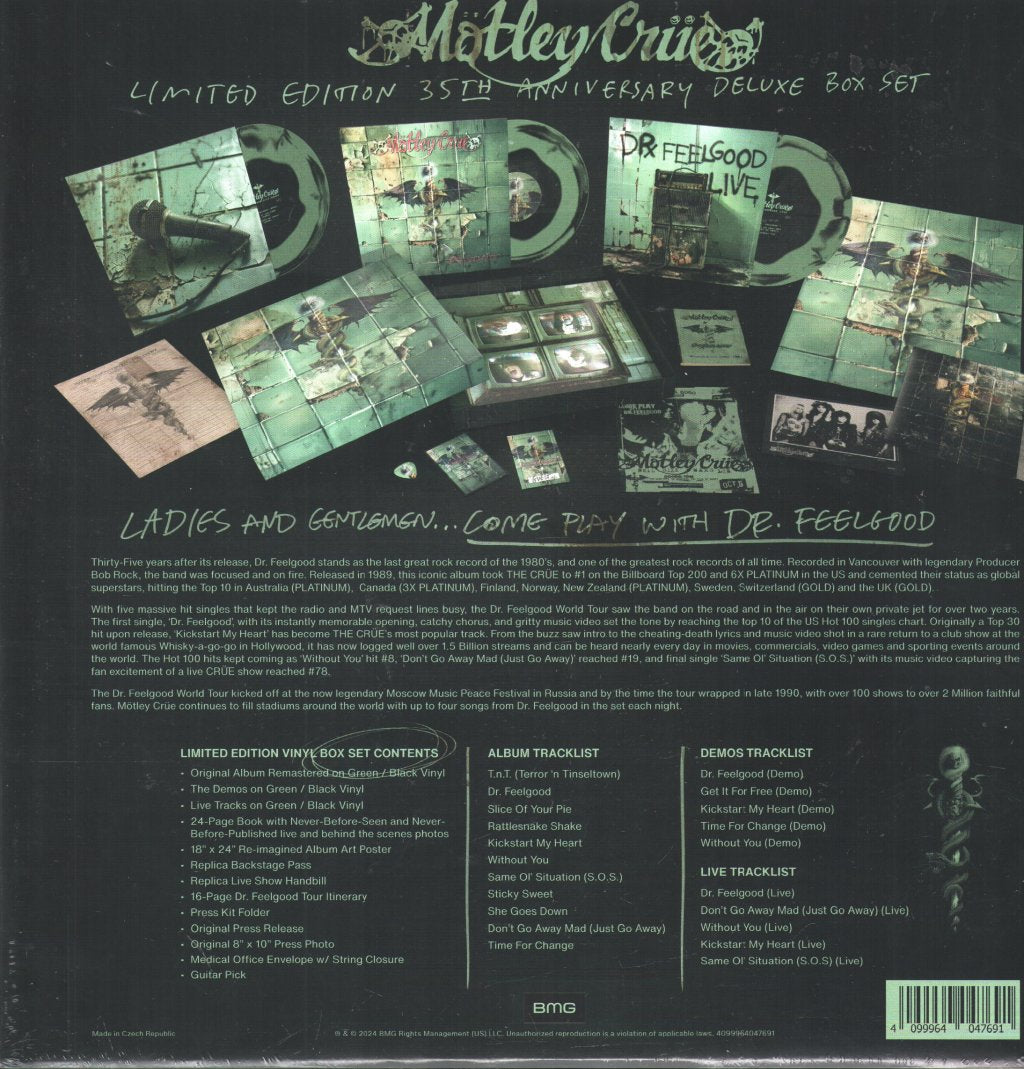 Motley Crue - Dr Feelgood (Deluxe Edition Box Set) - Lp Box Set