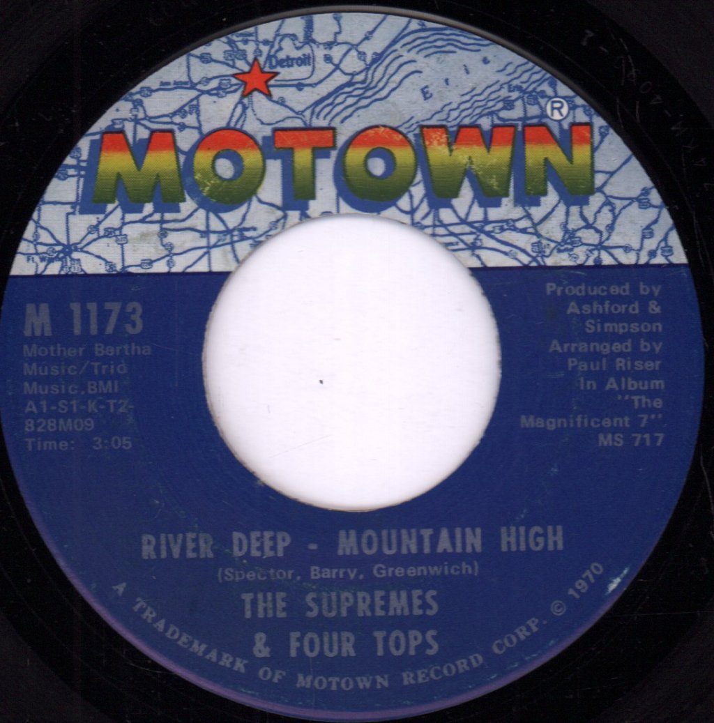 Supremes And Four Tops - River Deep Mountain High - 7 Inch