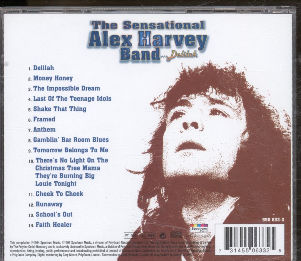 Sensational Alex Harvey Band - Delilah - Cd